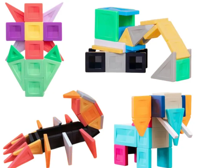 Connetix Pro Magnetic Tiles