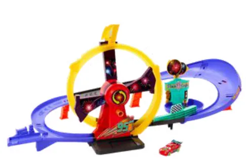 Mattel Pixar Cars Light Up Race Way
