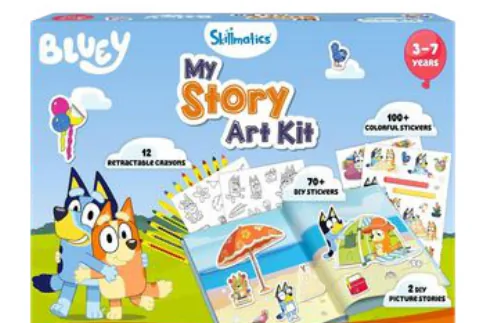 Skillmatics My Story Bluey