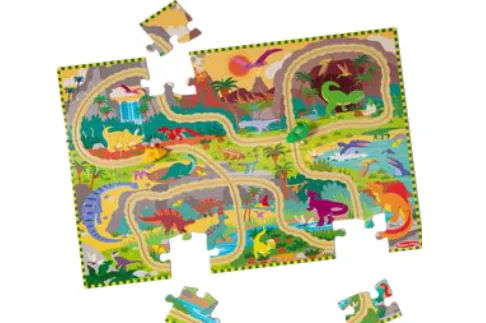 Melissa and Doug Dino Track Puzzle