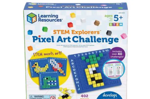 Learning Resources Pixel Art Challenge
