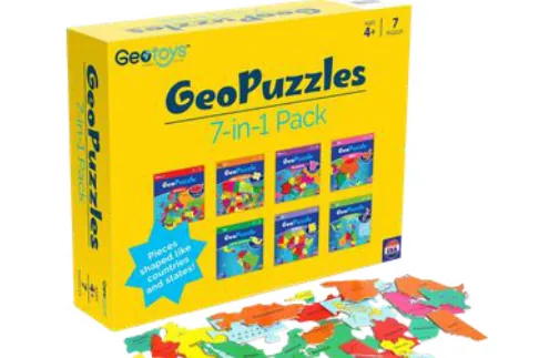 Geotoys World Puzzles