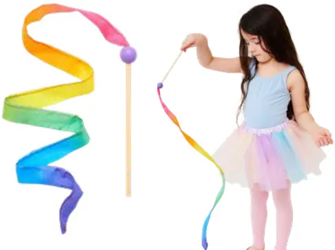 Sarah's Silks Mini Rainbow Streamer