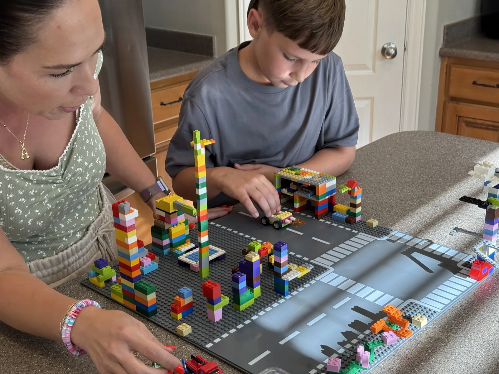 Building together is a great way for families to connect.