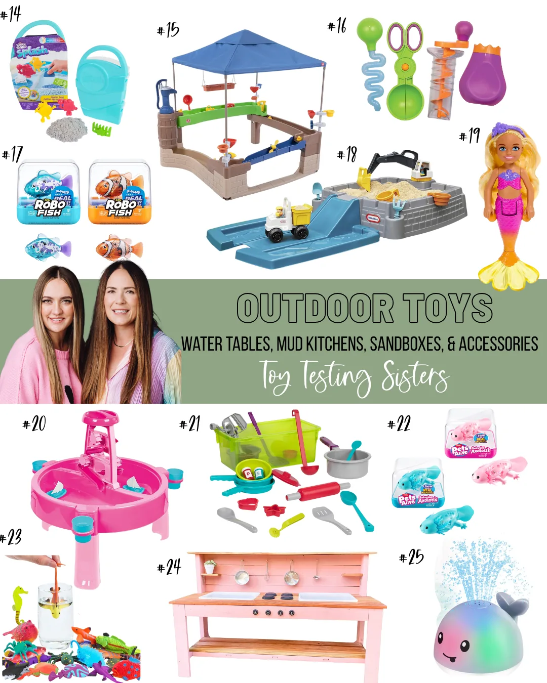 op Sandboxes for Outdoor Play – Photos of durable sandboxes, sand toys, and sensory play setups for kids.