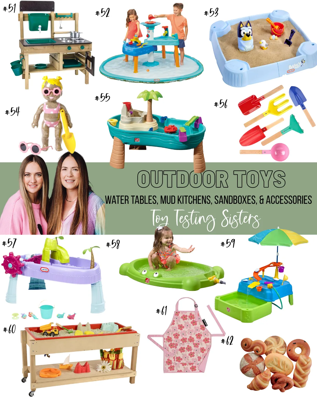 Outdoor Toys for Kids: Sand, Water, and Mud Play – A collection of sensory toys and playsets for creative backyard adventures.