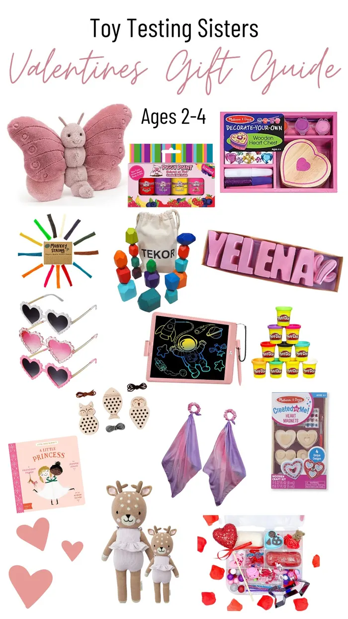 Valentine's Gift Guide Ages 2-4 by Toy Testing Sisters
