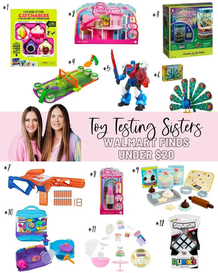 Recommended Walmart Finds Under $20 by Toy Testing Sisters