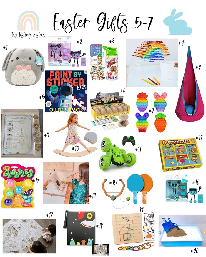 Easter Gift Guide Ages 5-7 by Toy Testing Sisters