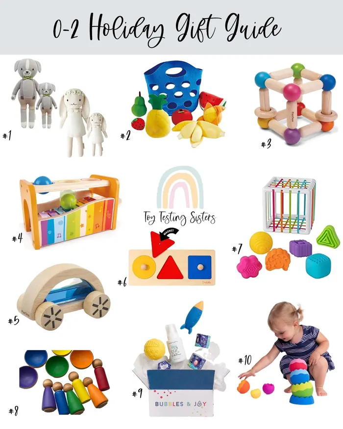 0-2 Holiday Toy Guide by Toy Testing Sisters