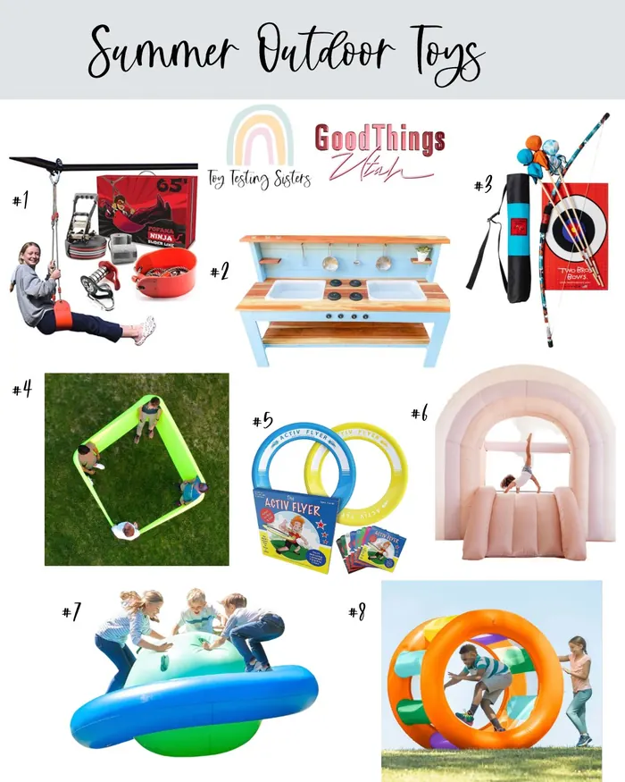 Summer Outdoor Toys by Toy Testing Sisters