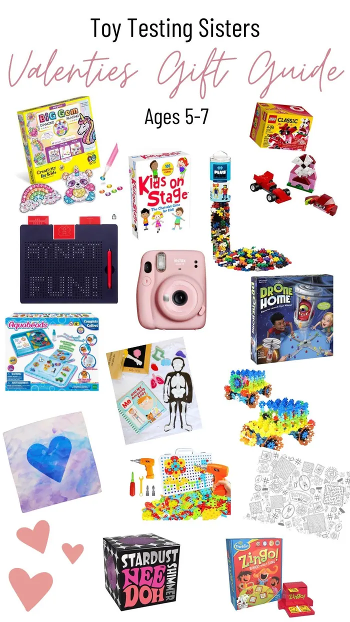 Valentine's Gift Guide Ages 5-7 by Toy Testing Sisters