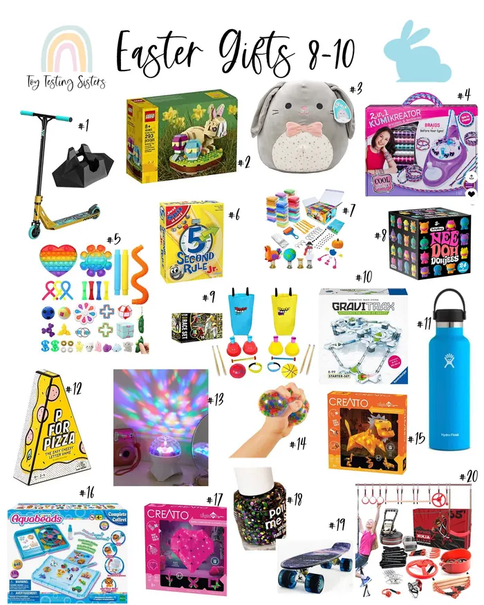 Easter Gift Guide Ages 8-10 by Toy Testing Sisters